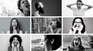 Picture Compilation of People Screaming